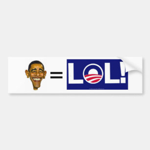 Pegatina Para Coche obama=lol