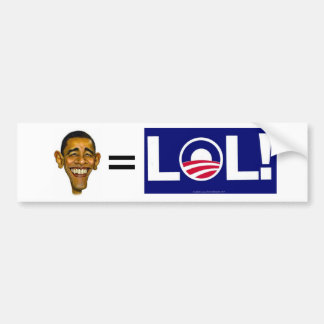 Pegatina Para Coche obama=lol
