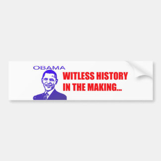 Pegatina Para Coche obama necio
