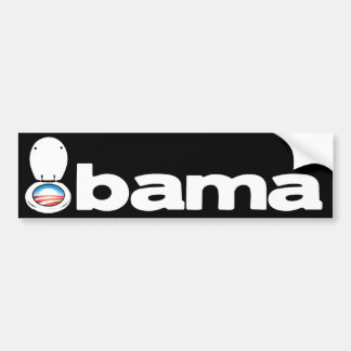 Pegatina Para Coche Obama (retrete)