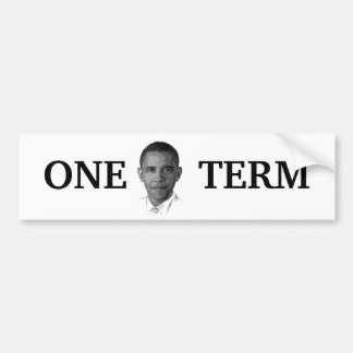 Pegatina Para Coche Obama un término