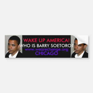 PEGATINA PARA COCHE OBAMABUMPERSTICKERS