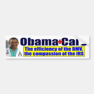 Pegatina Para Coche ObamaCare anti