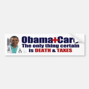 Pegatina Para Coche ObamaCare anti