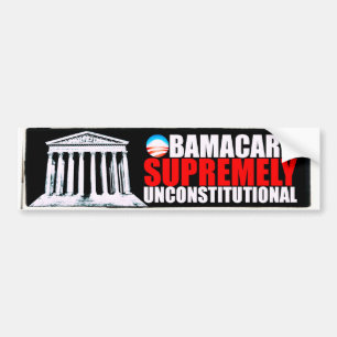 Pegatina Para Coche ObamaCare anti - supremo inconstitucional