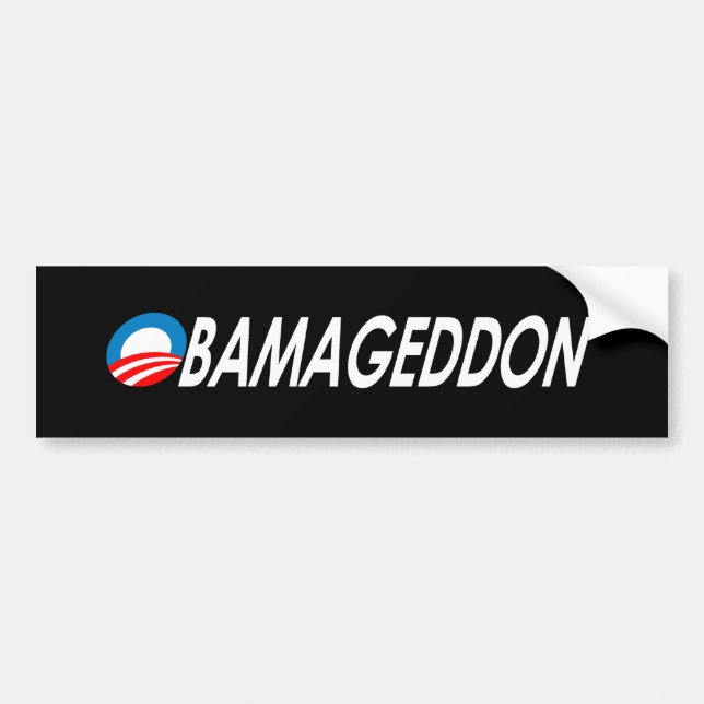 Pegatina Para Coche Obamageddon 2 (Frente)