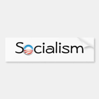 Pegatina Para Coche ObamaLogo, cialism de S