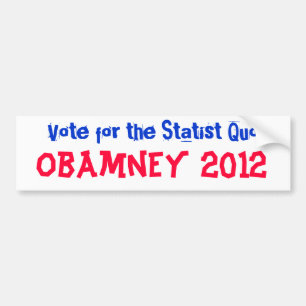 Pegatina Para Coche Obamney 2012
