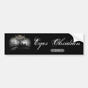 Pegatina Para Coche Obsidiana de los ojos