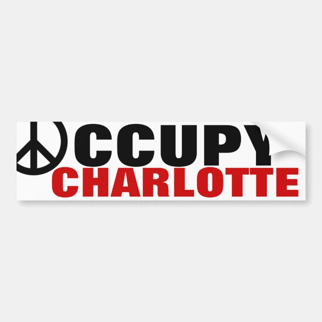 PEGATINA PARA COCHE OCUPAR CHARLOTTE (Frente)