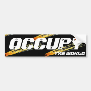 PEGATINA PARA COCHE OCUPAR EL MUNDO