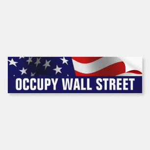 Pegatina Para Coche Ocupe Wall Street