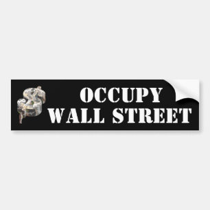 Pegatina Para Coche Ocupe Wall Street