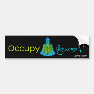 Pegatina Para Coche Ocúpese Bumpersticker