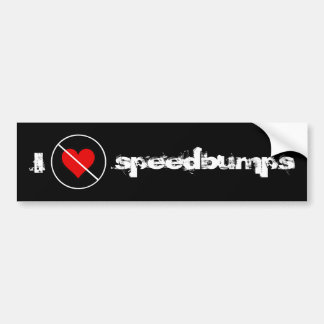 Pegatina Para Coche Odio speedbumps