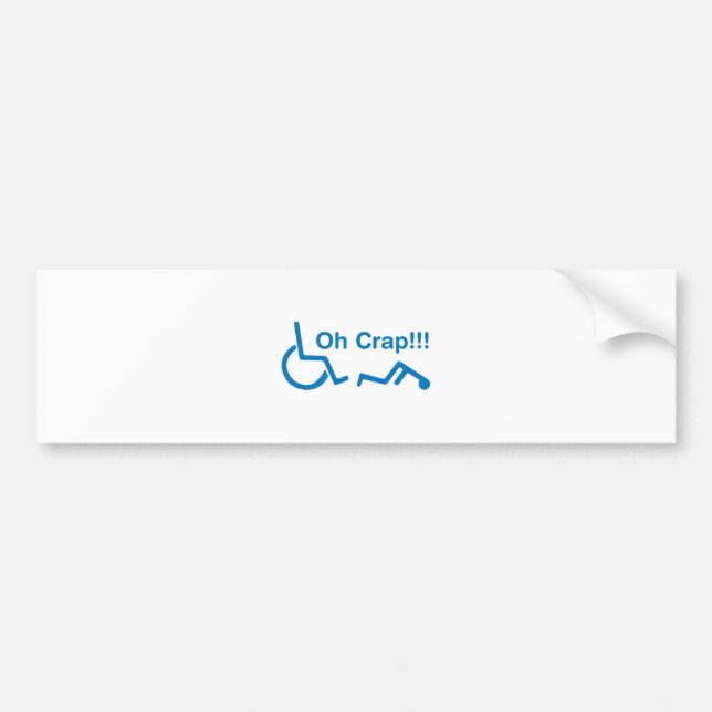 Pegatina Para Coche oh mierda (Frente)