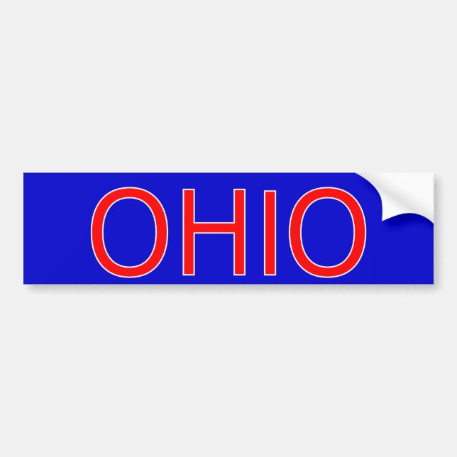 Pegatina Para Coche Ohio Bumper Sticker (Frente)