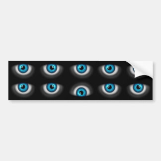Pegatina Para Coche ojos azules
