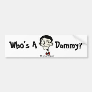 Pegatina Para Coche Ole Crazy Bumper Sticker