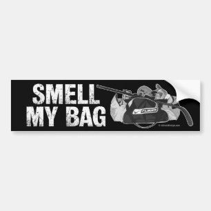 Pegatina Para Coche Olía mi bolsa (Stench de hockey)