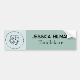 Pegatina Para Coche Olive green Dentist/all Sticker logo Personalized
