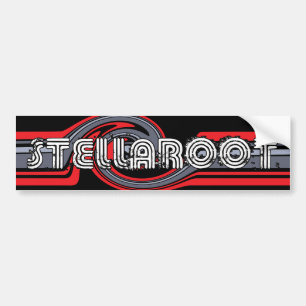 Pegatina Para Coche Onda del negro de Stella matada