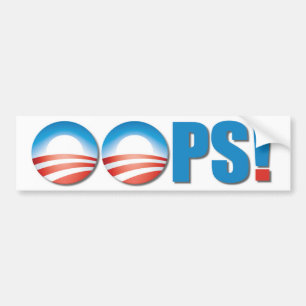 PEGATINA PARA COCHE ¡OOPS!