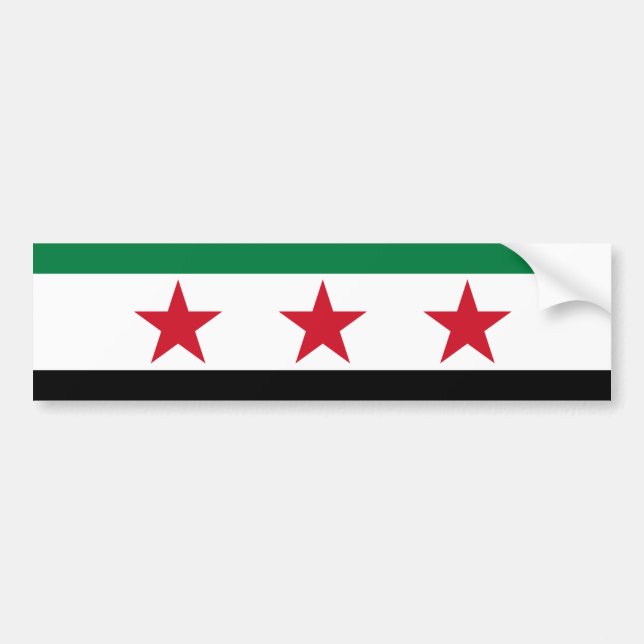 Pegatina Para Coche oposición de Siria (Frente)