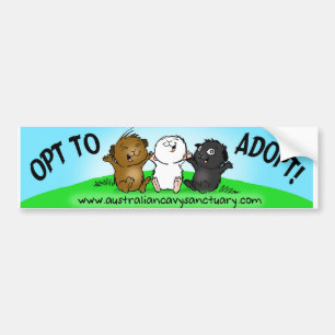 Pegatina Para Coche opttoadopt