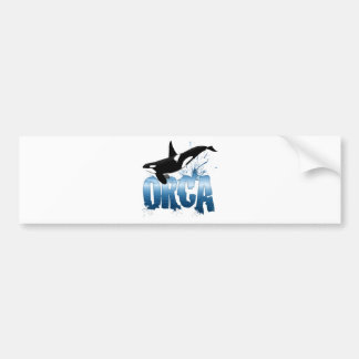 PEGATINA PARA COCHE ORCA