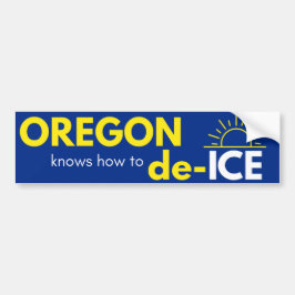 Pegatina Para Coche Oregon political bumper sticker