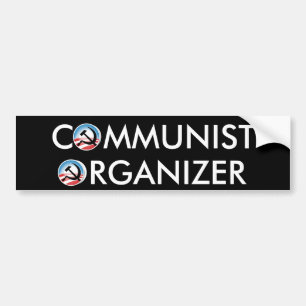 Pegatina Para Coche Organizador comunista