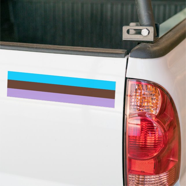Pegatina Para Coche Orgullo Androsexual (En Camión)