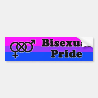 Pegatina Para Coche Orgullo bisexual