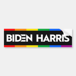 PEGATINA PARA COCHE ORGULLO DE BIDEN HARRIS