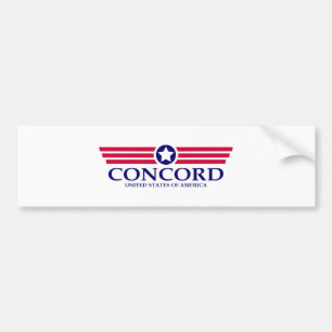 Pegatina Para Coche Orgullo de Concordia NH