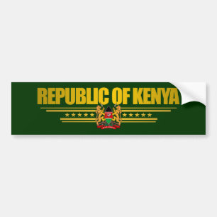 Pegatina Para Coche Orgullo de Kenia