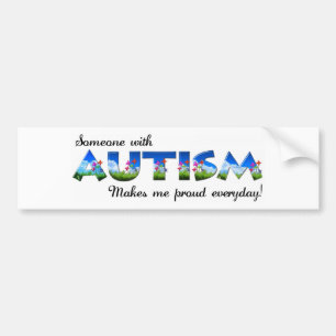 Pegatina Para Coche Orgullo de la conciencia del autismo