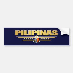 Pegatina Para Coche "Orgullo filipino"