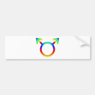 Pegatina Para Coche orgullo gay 2become1