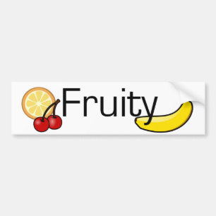 Pegatina Para Coche Orgullo gay con sabor a fruta