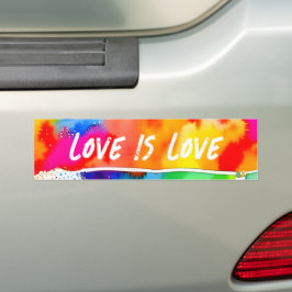 Pegatina Para Coche Orgullo gay El amor arcoiris es amor