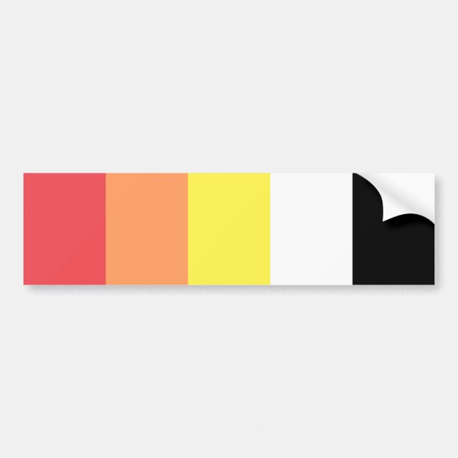 Pegatina Para Coche Orgullo Lithsexual (Frente)