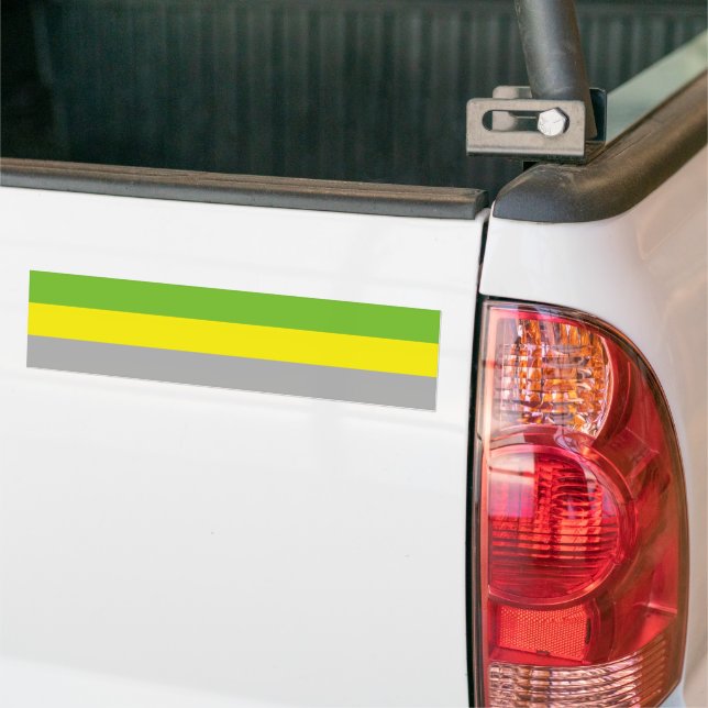 Pegatina Para Coche Orgullo litromántico (En Camión)