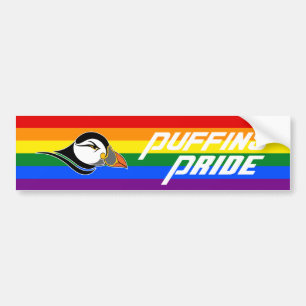 Pegatina Para Coche Orgullo Puffins