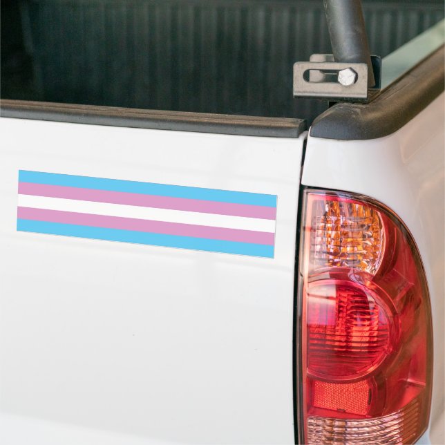 Pegatina Para Coche Orgullo Trans (En Camión)