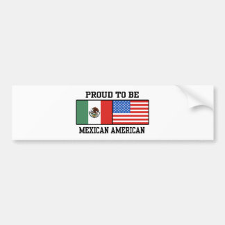 Pegatina Para Coche Orgulloso mexicano-americano