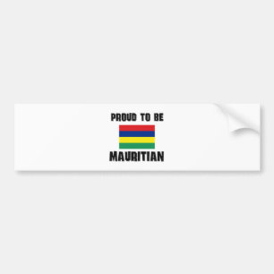 Pegatina Para Coche Orgulloso ser MAURICIANO