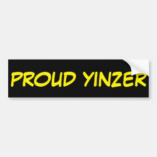 PEGATINA PARA COCHE ORGULLOSO YINZER