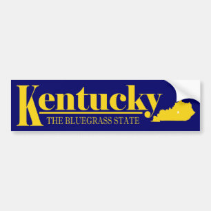 Pegatina Para Coche Oro de Kentucky